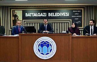 Battalgazi Belediye Meclisi 2026 yılı ilk toplantısını...