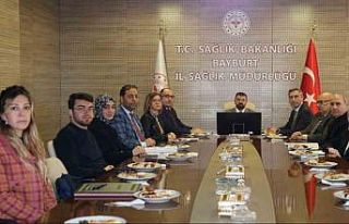 Bayburt’ta tüberkülozla mücadele çalışmaları...