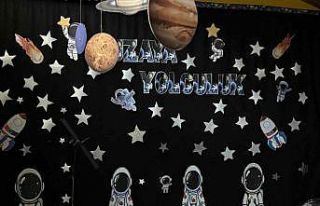 Bebek Kütüphanesi’nde çocuklar uzayla tanıştı