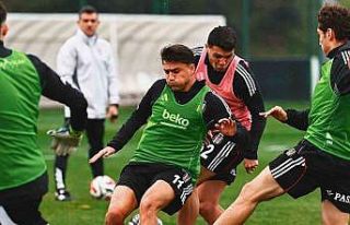 Beşiktaş, Konyaspor maçı hazırlıklarına başladı