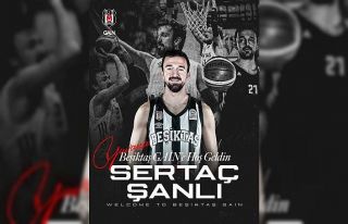 Beşiktaş, milli basketbolcu Sertaç Şanlı’yı...