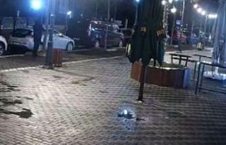 Beylikdüzü’nde iş yeri kurşunlama anı kamerada