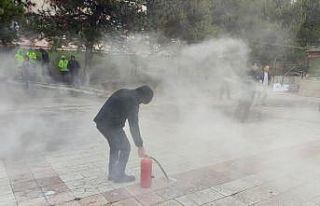 Bilecik Polis Evi’nde afet ve yangın farkındalık...