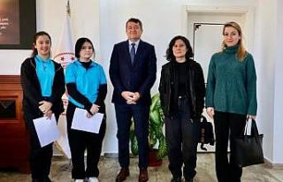 Bilecik’te okul dergisi söyleşisi