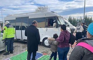 Bilecik’te taşımalı eğitim araçları denetlendi