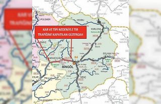 Bingöl-Elazığ karakolu tır trafiğine kapatıldı