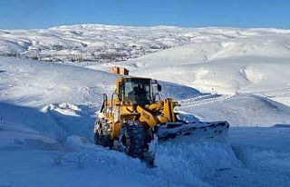 Bingöl’de  161 köy yolu ulaşıma kapandı