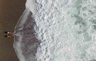 Bir hafta aradan sonra güneşi gören Antalyalılar...