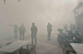 Bodrum’da giyim mağazasının deposunda yangın...