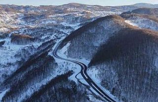 Bolu Dağı’nda gizli buzlanmaya dikkat