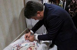 Bolu’da 2026 yılının ilk bebeği dünyaya geldi