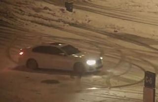 Bolu’da karla kaplı tesiste ‘drift’ keyfi pahalıya...