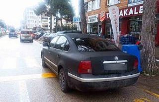 Bolu’da yaya geçidi ve kaldırım işgaline ceza