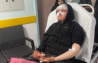 Boşanmak isteyen karısını öldüresiye darp eden...