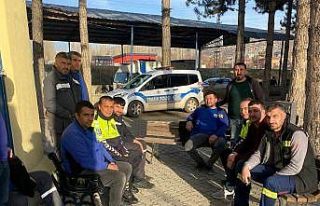 Bozkır’da polis ekiplerinden trafik güvenliği...