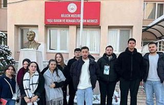 BŞEÜ Gençlik ve İnovasyon Kulübü’nden huzurevi...
