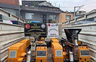 Bursa’da 87 bin 400 adet kaçak makaron sigara ele...