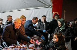 Bursa’da Miraç Kandili bereketi