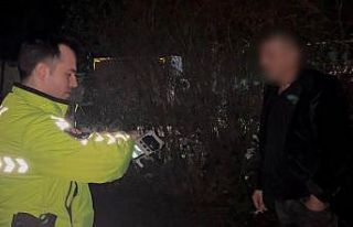 Bursa’da trafik polisinin tuvaleti gelen alkollü...