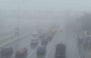 Büyükçekmece’de aniden bastıran sis nedeniyle...