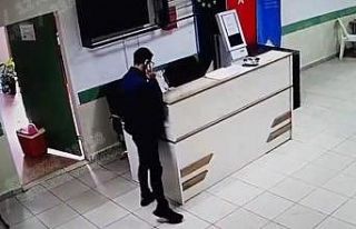 Büyükçekmece’de cep telefonu hırsızı kamerada