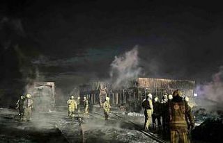 Büyükçekmece’de depoda çıkan yangın söndürüldü