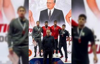 Büyükşehir güreşçisinden uluslararası başarı