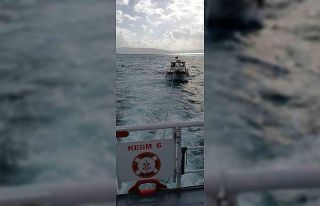 Çanakkale Boğazı’nda makine arızası yaparak...