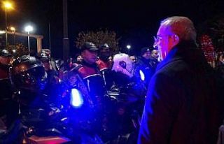 Çanakkale Valisi Toraman, yılbaşında görev başındaki...