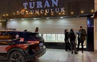 Çanakkale’de milyonluk vurgun yapan kuyumcuda inceleme