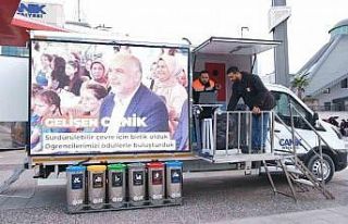 Canik’te atıklar dönüşüyor aile bütçesine...