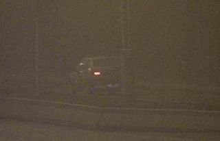 Çankırı’da etkili olan sis görüş mesafesini...