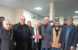 Çermik Esnaf ve Sanatkarlar Odası Başkanı Özdemir...