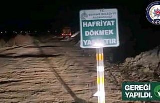 Çevreyi kirleten sürücüye 63 bin 592 lira ceza