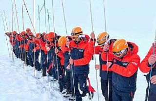 Çığ riskine karşı bölgesel AFAD eğitimi Van’da...