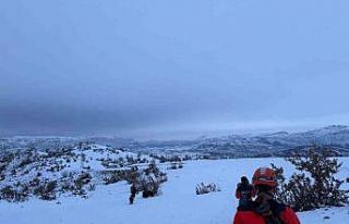 Çoban ve 9 keçisi, 3 gündür mahsur kaldığı...