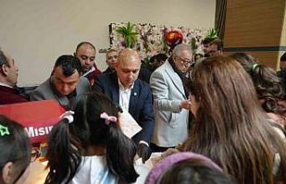 Çocuklar için ücretsiz şenlik düzenlendi, aileler...