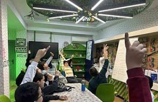 Çorum’da öğrenciler yarıyıl tatilinde bilimle...