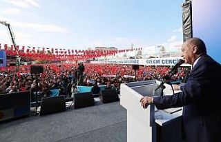 Cumhurbaşkanı Erdoğan: "Çıldır Havalimanı...