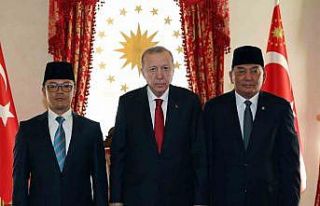 Cumhurbaşkanı Erdoğan, Endonezya Dışişleri ve...