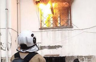 Defne’de ev yangını