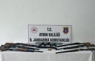 Didim’de ruhsatsız silah operasyonu