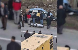 Direksiyon başında kalp krizi geçirip kaza yapan...