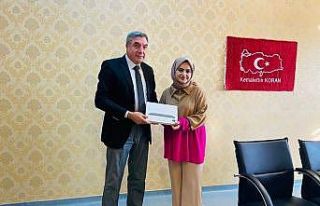 Diyadin’de gençlere tablet desteği