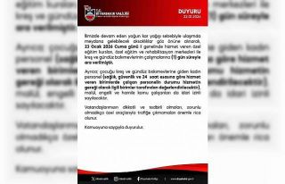 Diyarbakır’da kar yağışı tatili beraberinde...