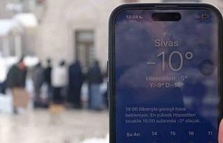 Dondurucu soğuğa aldırış etmediler