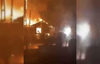 Düzce’de mobilya atölyesi küle döndü