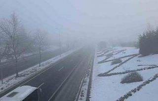 Düzce’de sis ve soğuk hava etkili oluyor