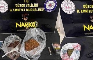 Düzce’de uyuşturucu operasyonunda 2 tutuklama