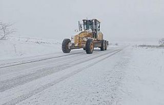 Edirne’de kar kent merkezinde etkisini azalttı,...